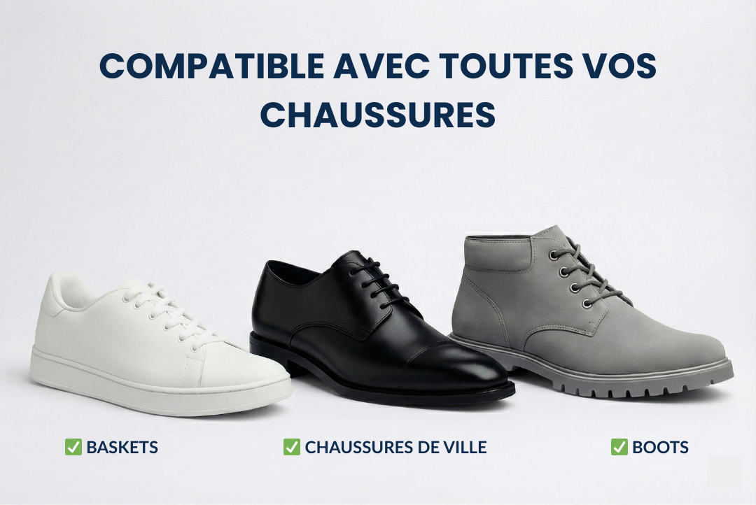 UpBoost™ - Semelles Grandissantes